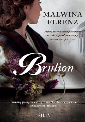 Brulion Malwina Ferenz - okladka książki