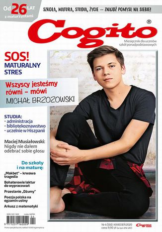 Cogito 4/2020 Ola Siewko - okladka książki