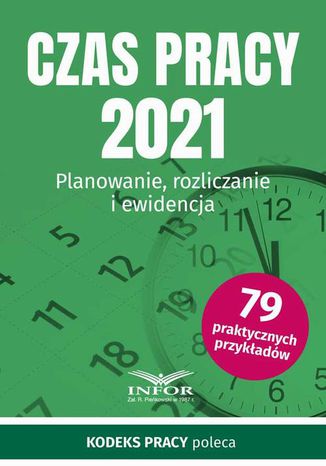 Czas pracy 2021 Praca zbiorowa - okladka książki