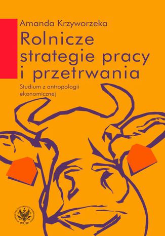 Rolnicze strategie pracy i przetrwania Amanda Krzyworzeka - okladka książki