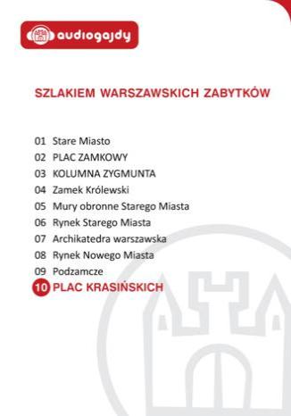 Plac Krasińskich. Szlakiem warszawskich zabytków Ewa Chęć - okladka książki