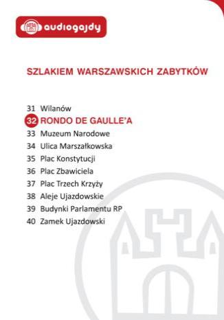 Rondo de Gaulle'a. Szlakiem warszawskich zabytków Ewa Chęć - okladka książki