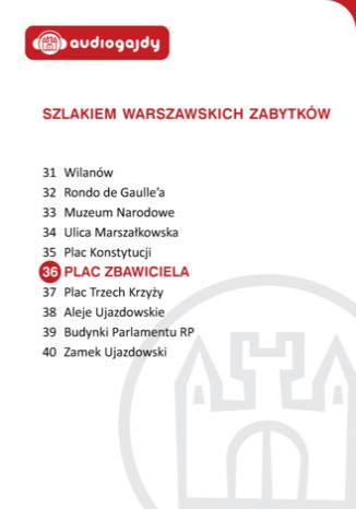 Plac Zbawiciela. Szlakiem warszawskich zabytków Ewa Chęć - okladka książki