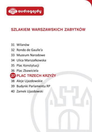 Plac Trzech Krzyży. Szlakiem warszawskich zabytków Ewa Chęć - okladka książki