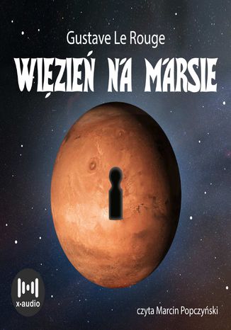 Więzień na Marsie Gustave Le Rouge - okladka książki