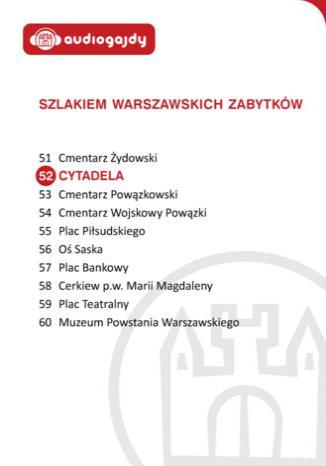 Cytadela. Szlakiem warszawskich zabytków Ewa Chęć - okladka książki