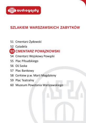 Cmentarz Powązkowski. Szlakiem warszawskich zabytków Ewa Chęć - okladka książki