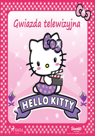 Hello Kitty - Gwiazda telewizyjna Sanrio - okladka książki