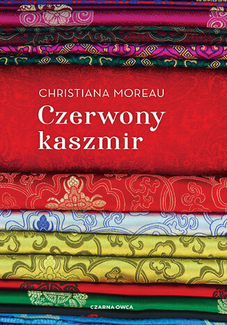 Czerwony kaszmir Christiana Moreau - okladka książki