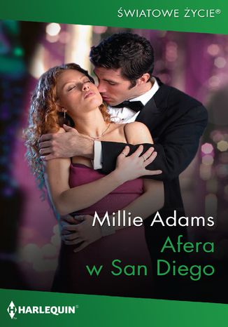 Afera w San Diego Millie Adams - okladka książki