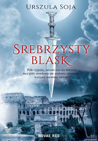 Srebrzysty blask Urszula Soja - okladka książki