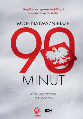 Moje najważniejsze 90 minut Jacek Janczewski, Emil Kopański i reprezentanci Polski w piłce nożnej - okladka książki