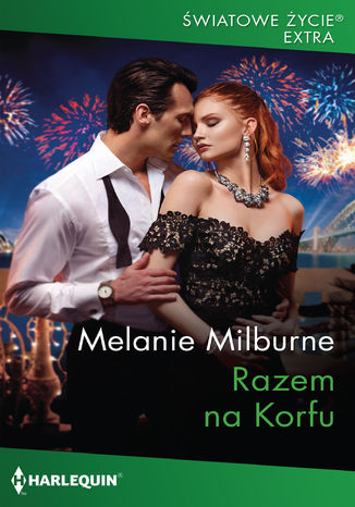 Razem na Korfu Melanie Milburne - okladka książki