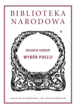 Wybór poezji Zbigniew Herbert - okladka książki