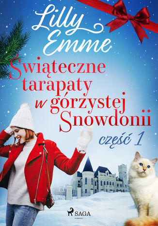 Świąteczne tarapaty w górzystej Snowdonii - część 1 Lilly Emme - okladka książki