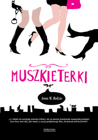 Muszkieterki Anna M. Rędzio - okladka książki
