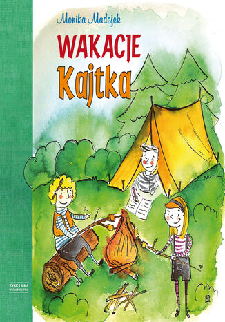 Wakacje Kajtka Monika Madejek - okladka książki