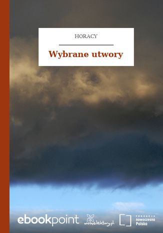 Wybrane utwory Horacy - okladka książki