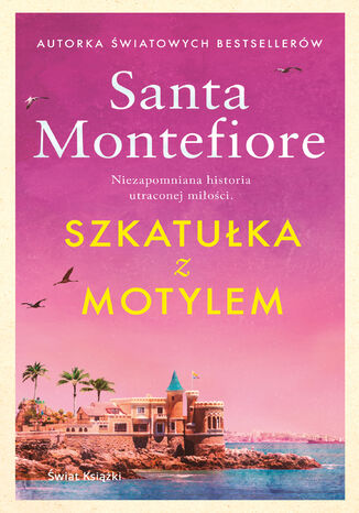 Szkatułka z motylem Santa Montefiore - okladka książki