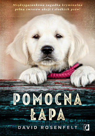 Pomocna łapa David Rosenfelt - okladka książki
