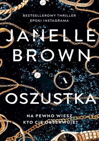 Oszustka Janelle Brown - okladka książki