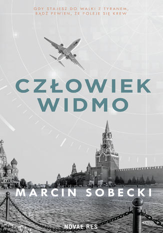 Człowiek widmo Marcin Sobecki - okladka książki