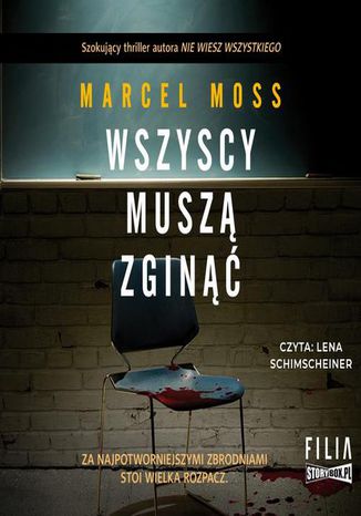 Wszyscy muszą zginąć Marcel Moss - okladka książki