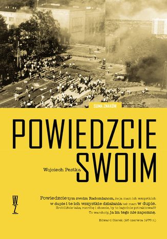 Powiedzcie swoim Wojciech Pestka - okladka książki