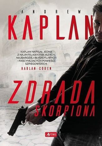 Zdrada Skorpiona Andrew Kaplan - okladka książki