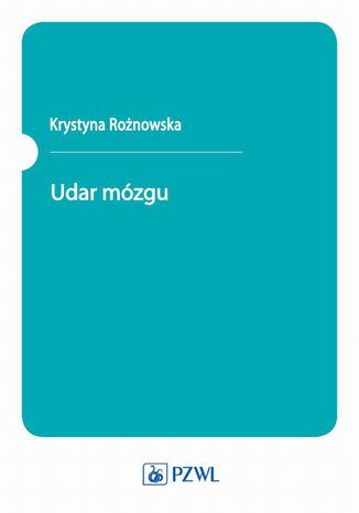 Udar mózgu Krystyna Rożnowska - okladka książki