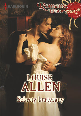 Sekrety kurtyzany Louise Allen - okladka książki