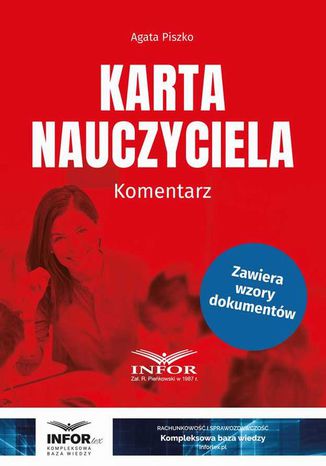 Karta Nauczyciela. Komentarz Agata Piszko - okladka książki