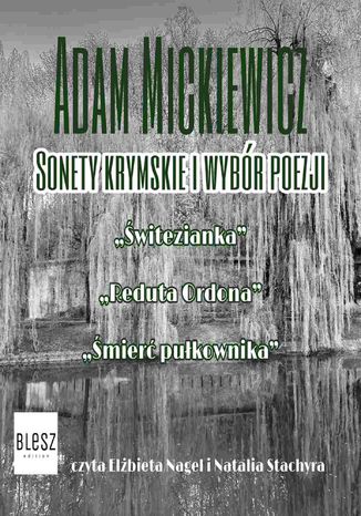 Sonety Krymskie i wybór poezji Adam Mickiewicz - okladka książki