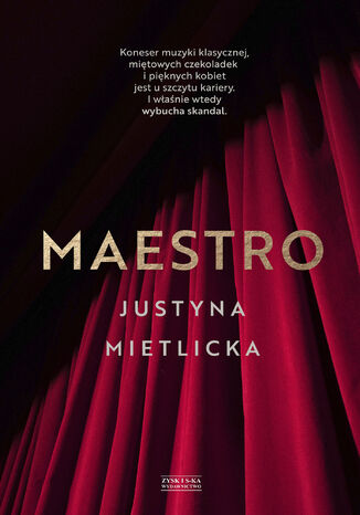 Maestro Justyna Mietlicka - okladka książki