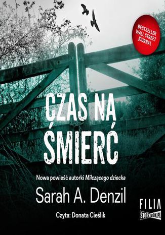 Czas na śmierć Sarah A. Denzil - okladka książki