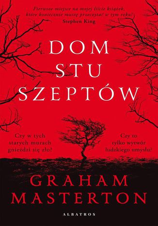 DOM STU SZEPTÓW Graham Masterton - okladka książki