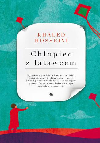 Chłopiec z latawcem Khaled Hosseini - okladka książki