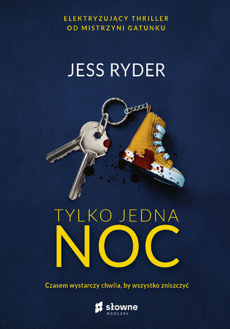 Tylko jedna noc Jess Ryder - okladka książki