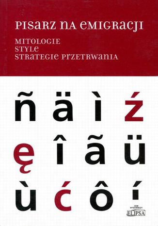 Pisarz na emigracji Hanna Gosk, Andrzej S. Kowalczyk - okladka książki