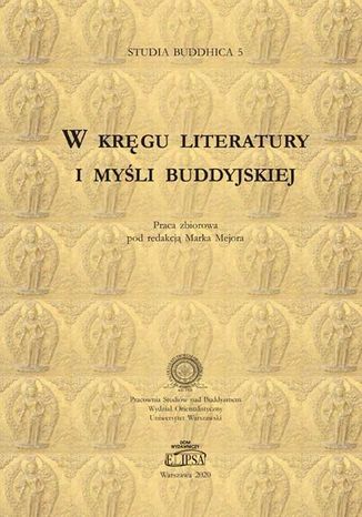 W kręgu literatury i myśli buddyjskiej Marek Mejor - okladka książki