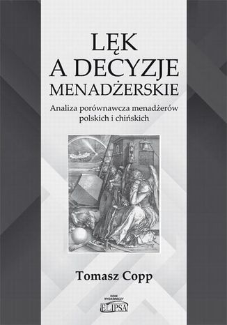 Lęk a decyzje menadżerskie Tomasz Copp - okladka książki