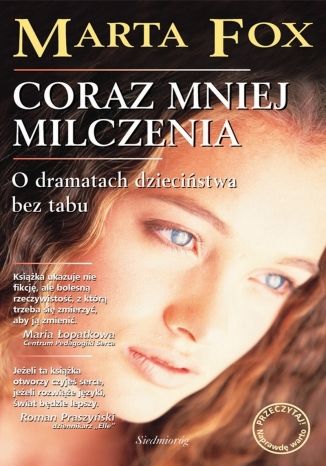 Coraz mniej milczenia Marta Fox - okladka książki