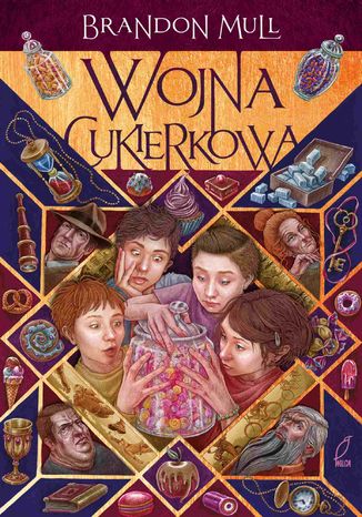 Wojna cukierkowa. Tom 1 Brandon Mull - okladka książki