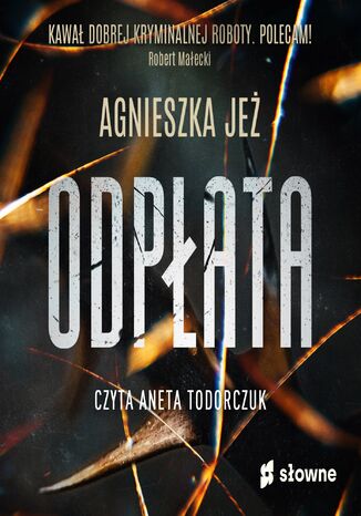 Odpłata Agnieszka Jeż - okladka książki