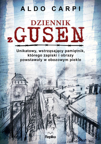 Dziennik z Gusen Aldo Carpi - okladka książki