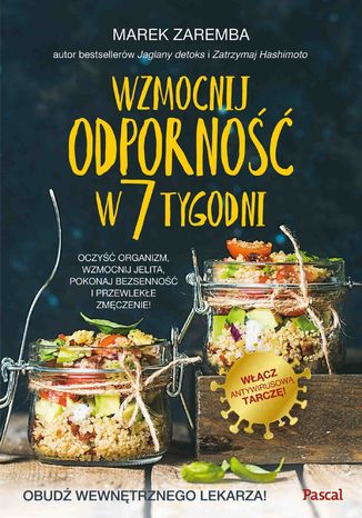 Wzmocnij odporność w 7 tygodni Marek Zaremba - okladka książki