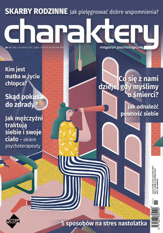 Charaktery 11/2021 Natalia de Barbaro, prof. Philip Zimbardo, prof. dr hab. Maria Beisert, prof. dr hab. Jacek Bomba, Jacek Dehnel, dr Paulina Małochleb, Anna Czarnecka, prof. dr hab. Tomasz Maruszewski, Anna Brytek-Matera, dr Ewa Dobiała, dr hab. Katarzyna Waszyńska, prof. nadzw. dr hab. Agnieszka Wilczyńska - okladka książki