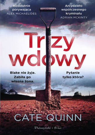 Trzy wdowy Cate Quinn - okladka książki