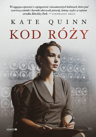 Kod róży Kate Quinn - okladka książki