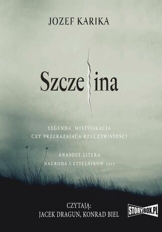 Szczelina Jozef Karika - okladka książki